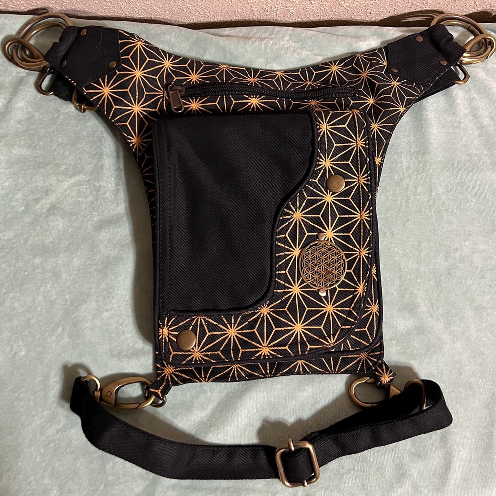 Festival Utility Bag with Leg strap!
